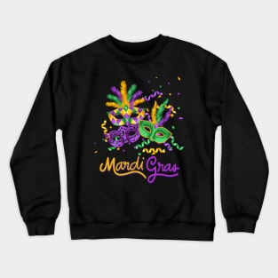 Mardi Gras Crewneck Sweatshirt